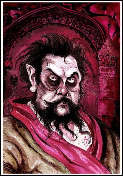 Modest Mussorgsky, Russian composer, 1839-1881 by Neale Osborne